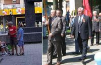 Нововолинськом гуляв йолоп у футболці з написом «СССР»