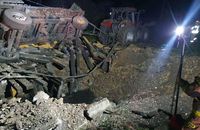 Україна поцілила в польську зерносушарку
