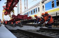 В Ужгороді урочисто почали будівництво євроколії до Чопа