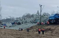 Потяги в та з регіону запізнюються через російський удар по залізниці