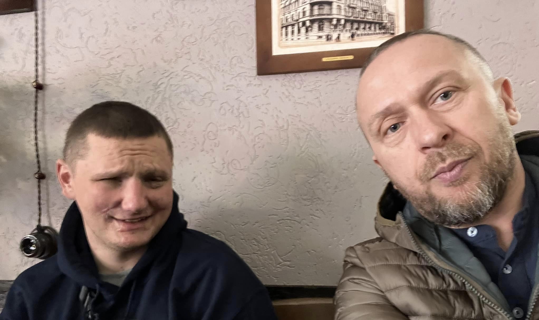Андрій Насада (ліворуч) та Любомир Андріїв